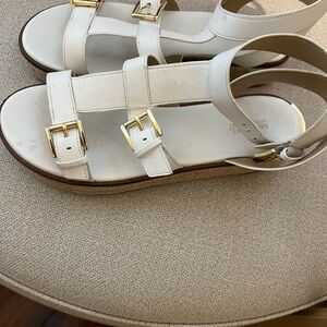 Michael Kors White Sandals